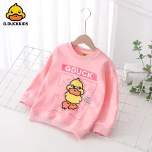 G.DUCK Children's Autumn Sweater 2023 Boys & Girls Cartoon Print