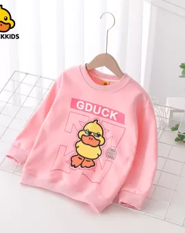 G.DUCK Children's Autumn Sweater 2023 Boys & Girls Cartoon Print G.DUCK Children's Autumn Sweater 2023 Boys & Girls Cartoon Print