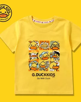 G. Duck Summer lightweight children's cotton T-shirt G. Duck Summer lightweight children's cotton T-shirt