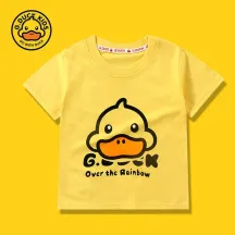 G. Duck "G. Duck Over the Rainbow" Summer Lightweight Children's Cotton T-Shirt
