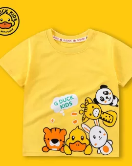G. Duck "G Duck Kid" More animal Summer Lightweight Children's Cotton T-Shirt G. Duck "G Duck Kid" More animal Summer Lightweight Children's Cotton T-Shirt