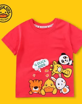G. Duck "G Duck Kid" More animal Summer Lightweight Children's Cotton T-Shirt G. Duck "G Duck Kid" More animal Summer Lightweight Children's Cotton T-Shirt