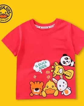 G. Duck "G Duck Kid" More animal Summer Lightweight Children's Cotton T-Shirt