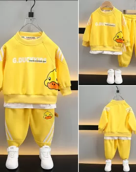 G.Duck 2023 Children Suit Sports Sweater Spring & Autumn  G.Duck 2023 Children Suit Sports Sweater Spring & Autumn