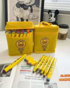G.Duck Children's Marker Set for Doodling & Painting with 48 Colors