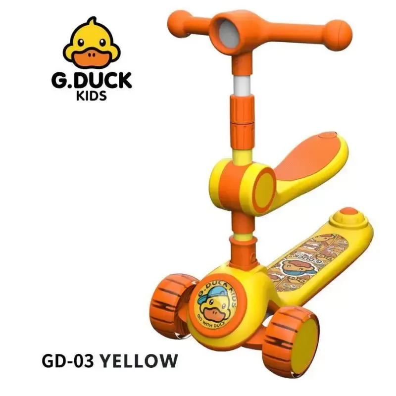 G Duck Kid Children's Foldable Scooter with Lights